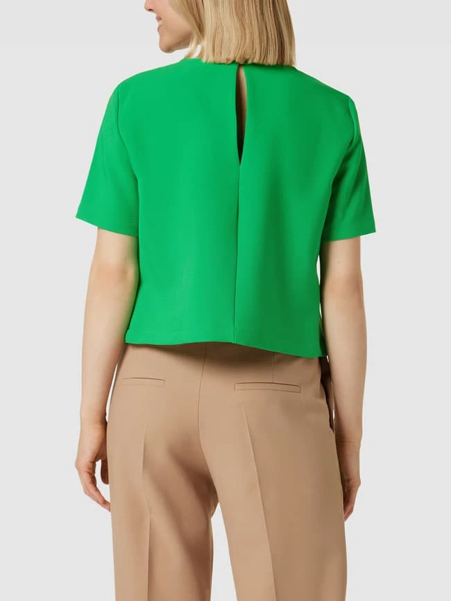 Jake*s Collection Blusenshirt Mit Rundhalsausschnitt - Apfelgrün 7 Jake*s Collection Blusenshirt Mit Rundhalsausschnitt - Apfelgrün – Bild 5