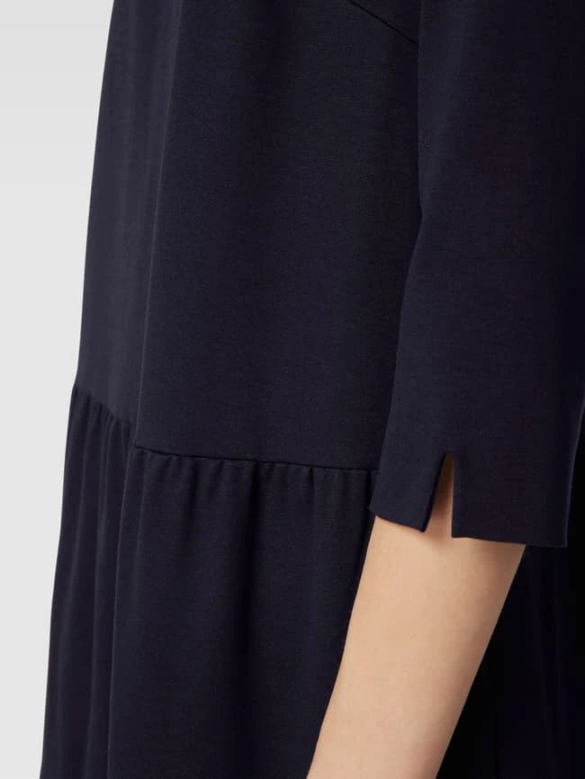 Marc Cain Minikleid Mit Nahtreißverschluss - Marineblau 5 Marc Cain Minikleid Mit Nahtreißverschluss - Marineblau – Bild 3