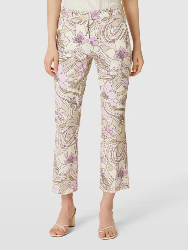 Cambio Hose Mit Allover-Muster Modell 'Stella' - Hellrosa 6 Cambio Hose Mit Allover-Muster Modell 'Stella' - Hellrosa – Bild 4