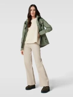 Wellensteyn Funktionsjacke Mit Label-Detail Modell 'CHOCANDY' - Hellgrün