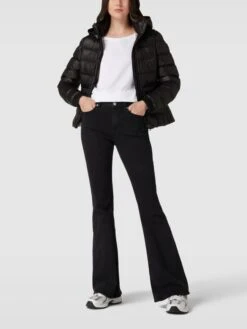 Wellensteyn Steppjacke Mit Label-Detail Modell 'HIGHCLASS' - Schwarz