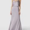 Laona Abendkleid Mit Wasserfall-Ausschnitt - Flieder