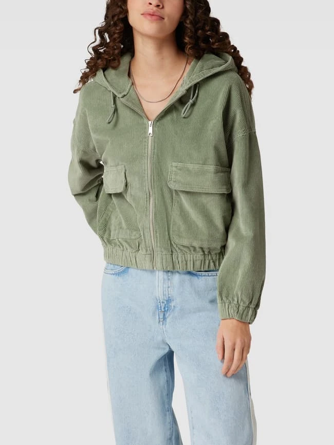 Only Jacke Mit Pattentaschen Modell 'KENZIE' - Schilf 6 Only Jacke Mit Pattentaschen Modell 'KENZIE' - Schilf – Bild 4