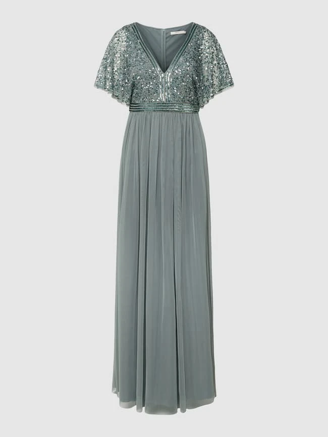 Jake*s Cocktail Abendkleid Mit Paillettenbesatz - Bottle 4 Jake*s Cocktail Abendkleid Mit Paillettenbesatz - Bottle – Bild 2