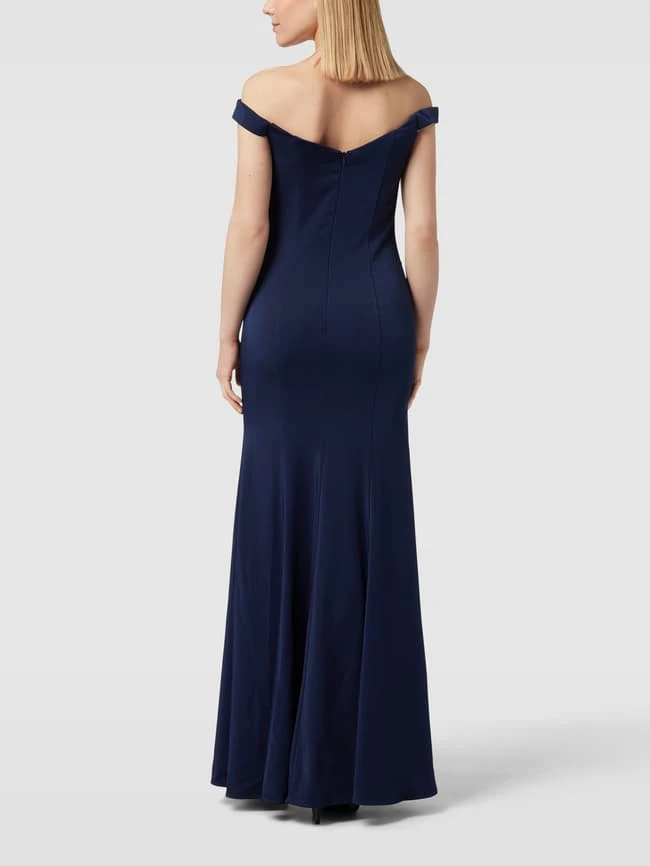 Mascara Abendkleid Mit Herz-Ausschnitt - Dunkelblau 7 Mascara Abendkleid Mit Herz-Ausschnitt - Dunkelblau – Bild 5