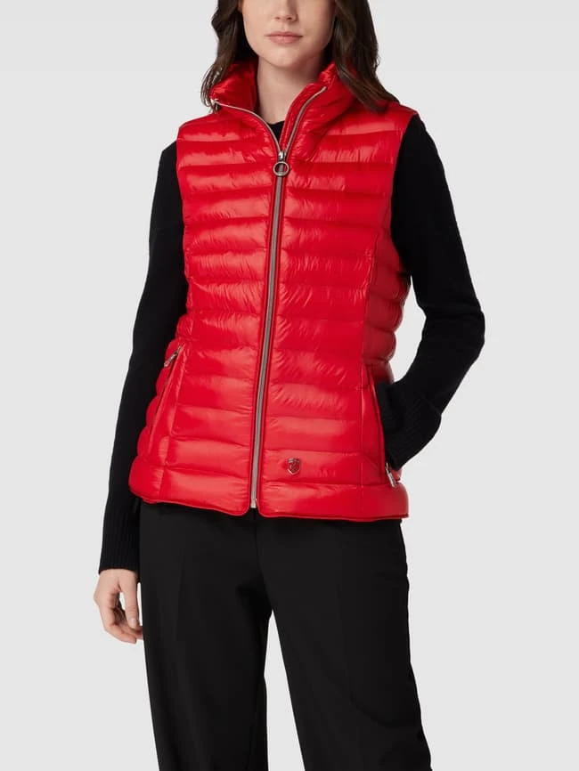 Wellensteyn Steppweste Mit Label-Detail Modell 'ITALY' - Rot 6 Wellensteyn Steppweste Mit Label-Detail Modell 'ITALY' - Rot – Bild 4