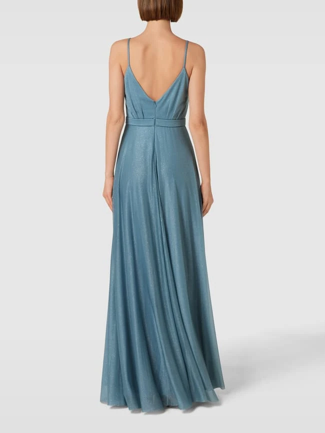 Jake*s Cocktail Abendkleid In Schimmernder Optik - Ozean Blau 7 Jake*s Cocktail Abendkleid In Schimmernder Optik - Ozean Blau – Bild 5