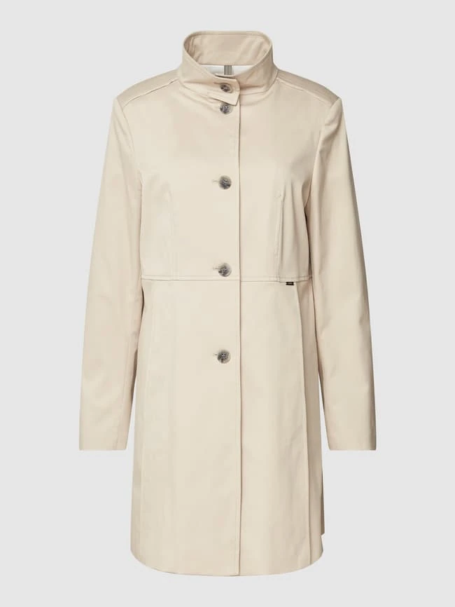 Cinque Mantel Mit Stehkragen Modell 'CIMERA' - Beige 4 Cinque Mantel Mit Stehkragen Modell 'CIMERA' - Beige – Bild 2