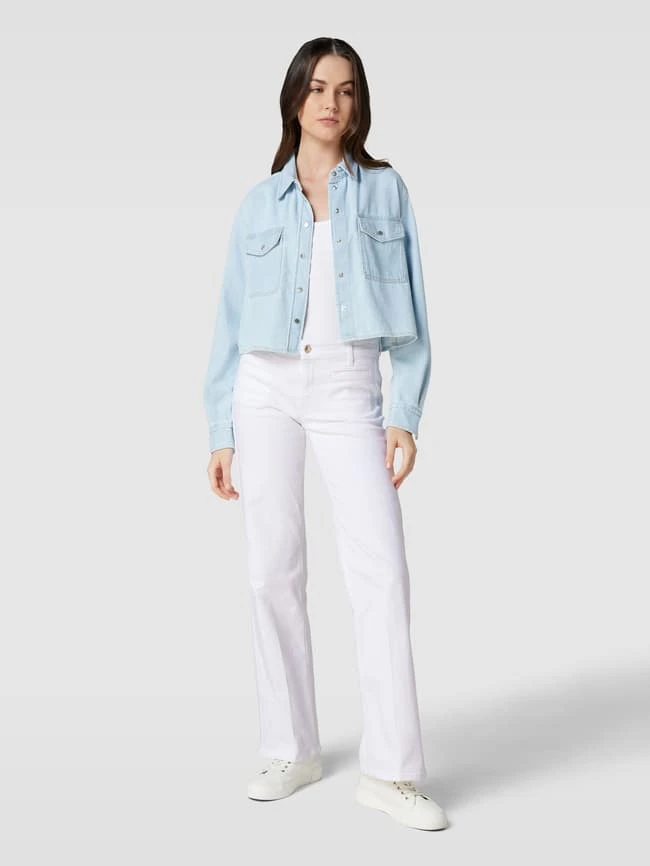 Cambio Jeans Mit Bügelfalten Modell 'TESS' - Weiß 3 Cambio Jeans Mit Bügelfalten Modell 'TESS' - Weiß