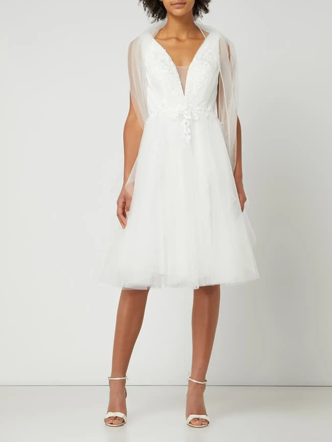 Mascara Brautkleid Aus Tüll - Offwhite 6 Mascara Brautkleid Aus Tüll - Offwhite – Bild 4