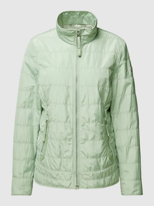 Fuchs Schmitt Jacke Mit Label-Applikation - Lindgrün 4 Fuchs Schmitt Jacke Mit Label-Applikation - Lindgrün – Bild 2