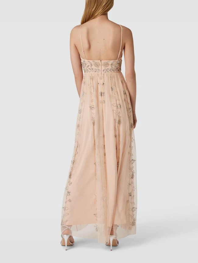LACE & BEADS Abendkleid Mit Verstellbaren Spaghettiträgern - Hellrosa 7 LACE & BEADS Abendkleid Mit Verstellbaren Spaghettiträgern - Hellrosa – Bild 5