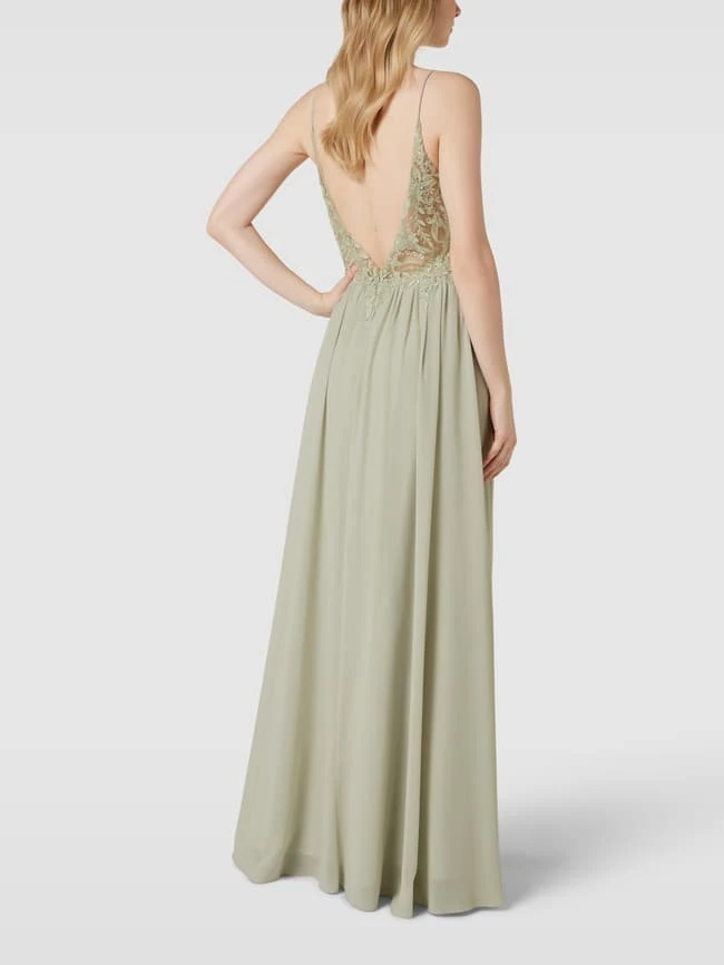 Laona Abendkleid Mit Floralen Stickereien - Mint 7 Laona Abendkleid Mit Floralen Stickereien - Mint – Bild 5