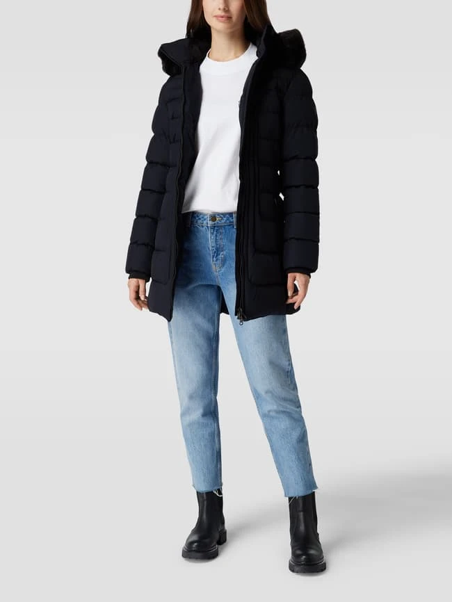 Wellensteyn Steppmantel Mit Abnehmbarer Kapuze Modell 'Belvitesse' - Marineblau 3 Wellensteyn Steppmantel Mit Abnehmbarer Kapuze Modell 'Belvitesse' - Marineblau