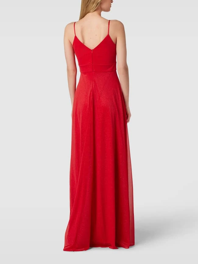 TROYDEN COLLECTION Abendkleid In Schimmernder Optik - Rot 7 TROYDEN COLLECTION Abendkleid In Schimmernder Optik - Rot – Bild 5