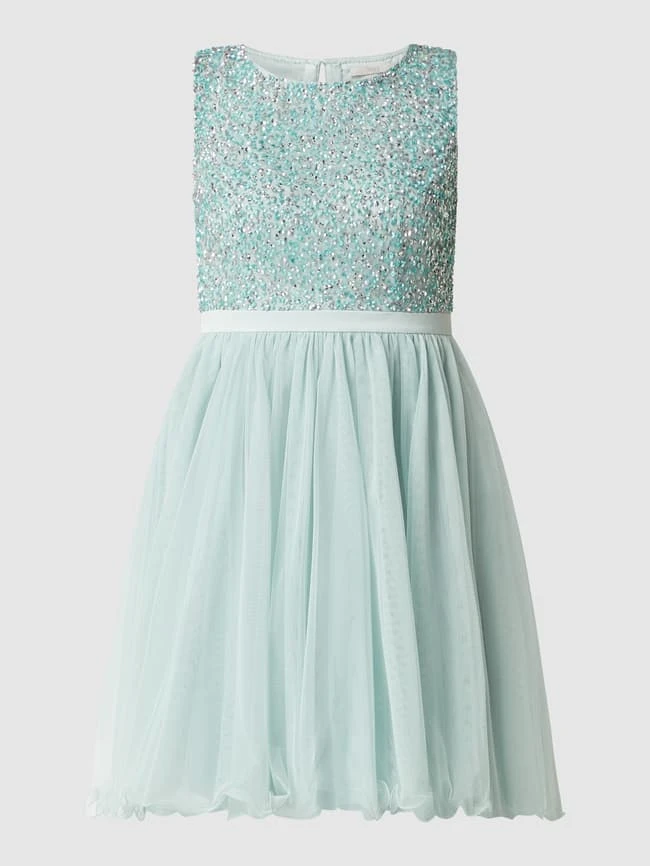 Jake*s Cocktail Cocktailkleid Aus Tüll - Hellgrün 4 Jake*s Cocktail Cocktailkleid Aus Tüll - Hellgrün – Bild 2