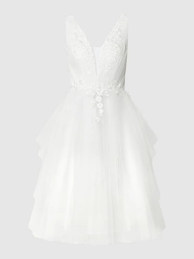 Mascara Brautkleid Aus Tüll - Offwhite 4 Mascara Brautkleid Aus Tüll - Offwhite – Bild 2