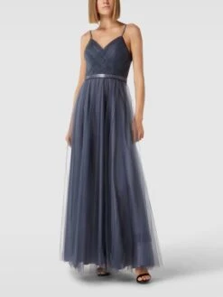 Laona Abendkleid In Flecht-Optik - Graphit