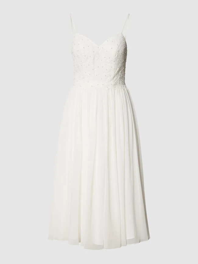 Laona Brautkleid Mit Floralen Stickereien Und Zierperlen - Offwhite 4 Laona Brautkleid Mit Floralen Stickereien Und Zierperlen - Offwhite – Bild 2