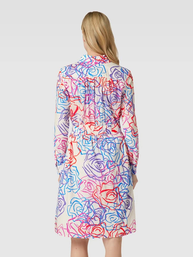 Christian Berg Woman Hemdblusenkleid Mit Bindegürtel - Weiß 7 Christian Berg Woman Hemdblusenkleid Mit Bindegürtel - Weiß – Bild 5