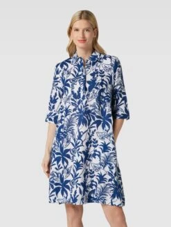 Christian Berg Woman Blusenkleid Aus Leinen Mit Allover-Print - Marineblau -Wellensteyn Geschaft 7514gc9pa0rj8kpg9p0kgh279cp4ac1j8oo52cqmal348dib7163aja38l0kejae9l6jij2h8t146k2h9d3jepj5clj30opic5i64d1k6lim2e9nc8o68e1o6th3ec9jcgom4c0