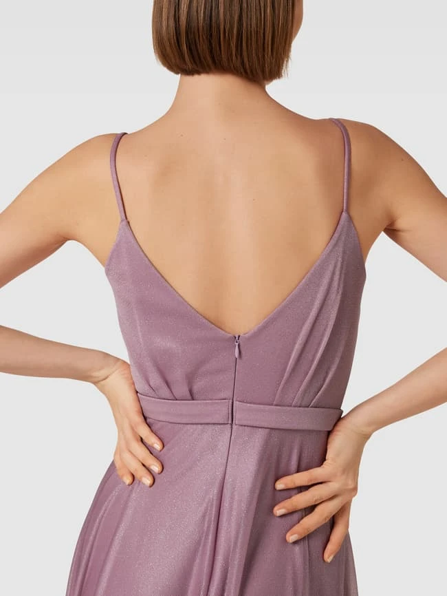 Jake*s Cocktail Abendkleid In Schimmernder Optik - Mauve Meliert 5 Jake*s Cocktail Abendkleid In Schimmernder Optik - Mauve Meliert – Bild 3