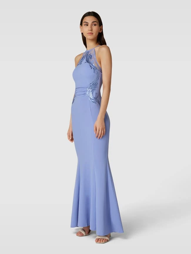 Lipsy Abendkleid Mit Paillettenbesatz - Hellblau 3 Lipsy Abendkleid Mit Paillettenbesatz - Hellblau