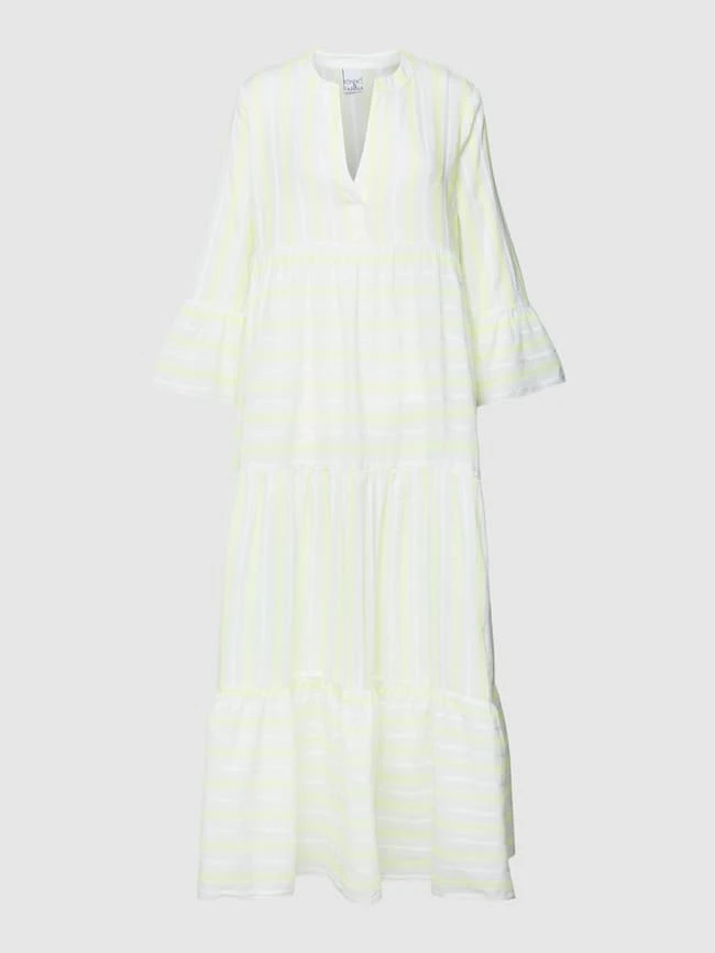 Tonno & Panna Tunikakleid Mit Streifenmuster Modell 'Pearl' - Weiß 4 Tonno & Panna Tunikakleid Mit Streifenmuster Modell 'Pearl' - Weiß – Bild 2