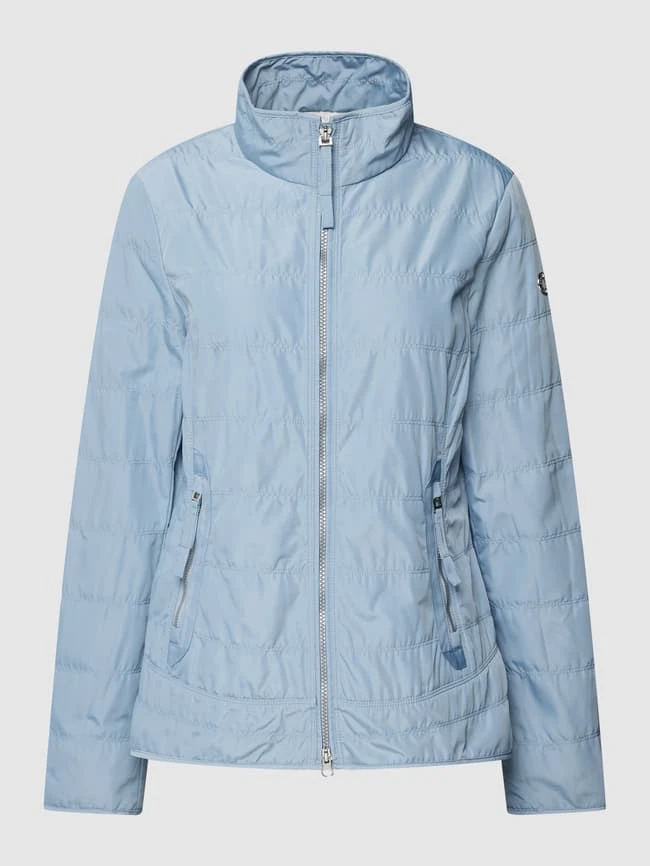 Fuchs Schmitt Jacke Mit Label-Applikation - Hellblau 4 Fuchs Schmitt Jacke Mit Label-Applikation - Hellblau – Bild 2