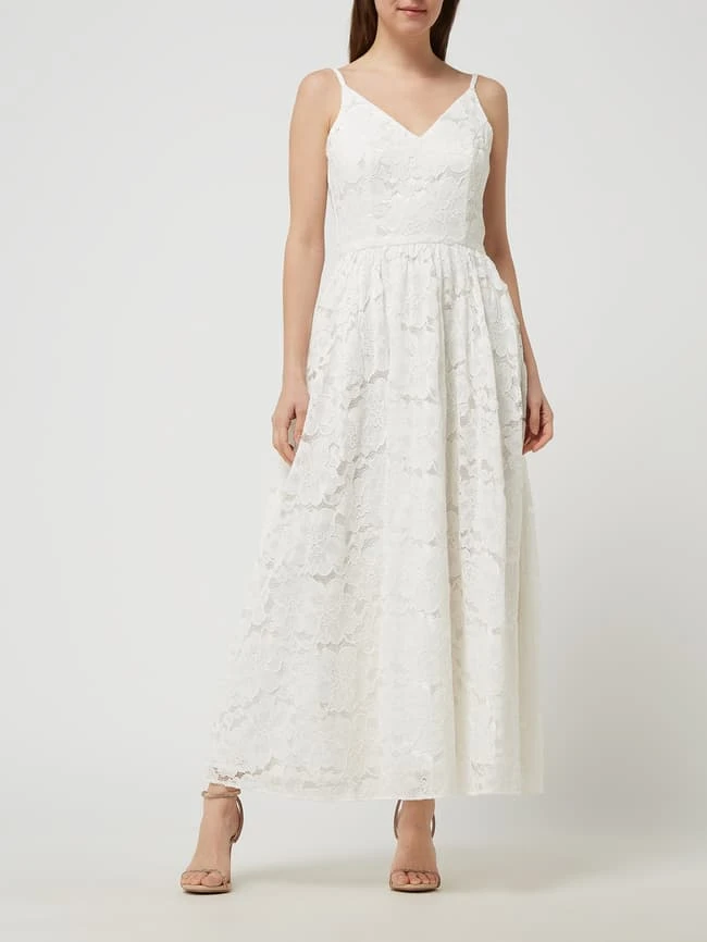 Swing Brautkleid Aus Floraler Spitze - Offwhite 3 Swing Brautkleid Aus Floraler Spitze - Offwhite