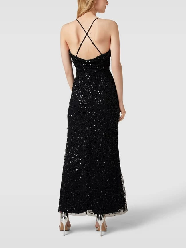 LACE & BEADS Abendkleid Mit Paillettenbesatz - Schwarz 7 LACE & BEADS Abendkleid Mit Paillettenbesatz - Schwarz – Bild 5