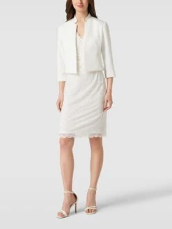 Vera Mont Bolero Mit Stehkragen - Offwhite