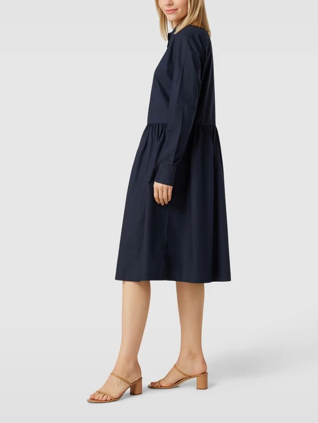 Marc O'Polo Blusenkleid Mit Knopfleiste - Marineblau 6 Marc O'Polo Blusenkleid Mit Knopfleiste - Marineblau – Bild 4