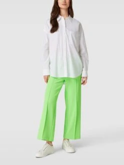 Cambio Stoffhose Mit Logo-Bund Modell 'Cameron' - Hellgrün