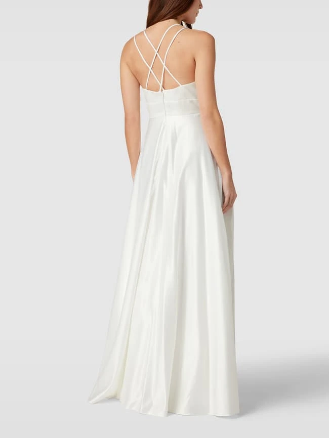 Jake*s Cocktail Abendkleid Mit Gelegten Falten - Ecru 7 Jake*s Cocktail Abendkleid Mit Gelegten Falten - Ecru – Bild 5