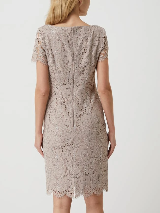 Christian Berg Cocktail Cocktailkleid Aus Spitze - Mauve 7 Christian Berg Cocktail Cocktailkleid Aus Spitze - Mauve – Bild 5