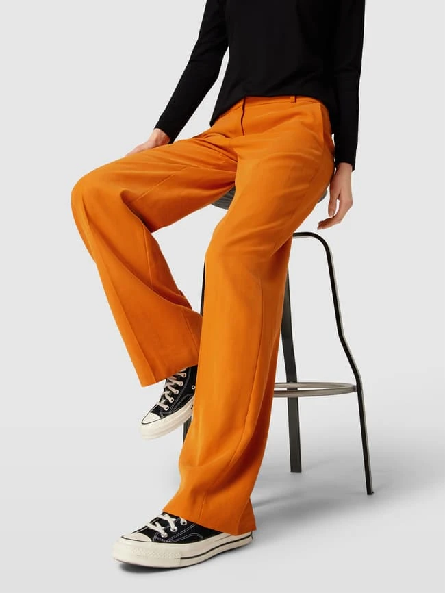 Jake*s Collection Anzughose Mit Haken- Und Reißverschluss - Orange 5 Jake*s Collection Anzughose Mit Haken- Und Reißverschluss - Orange – Bild 3
