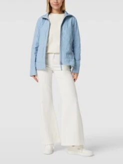 Fuchs Schmitt Jacke Mit Label-Applikation - Hellblau