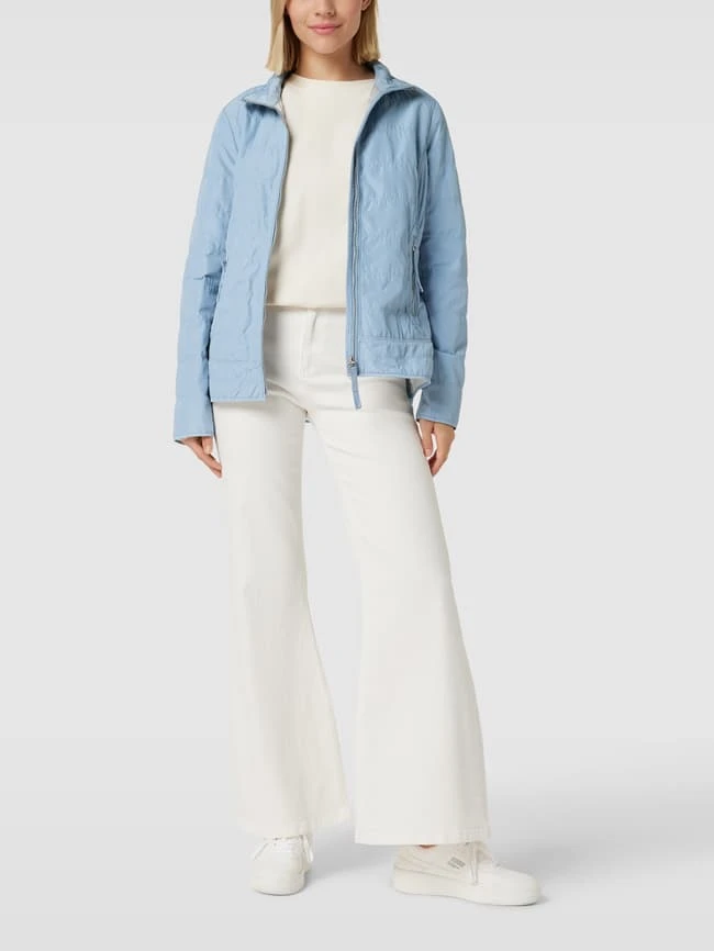 Fuchs Schmitt Jacke Mit Label-Applikation - Hellblau 3 Fuchs Schmitt Jacke Mit Label-Applikation - Hellblau