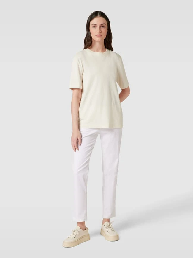 Christian Berg Woman Chino Mit Gürtel - Weiß 3 Christian Berg Woman Chino Mit Gürtel - Weiß