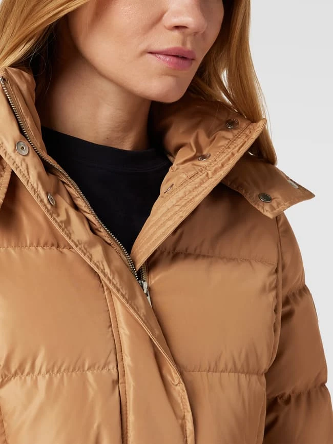 BOSS Daunenmantel Mit Gürtel Modell 'Patantan' - Camel 5 BOSS Daunenmantel Mit Gürtel Modell 'Patantan' - Camel – Bild 3