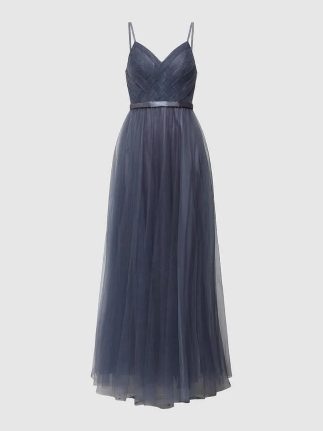 Laona Abendkleid In Flecht-Optik - Graphit 4 Laona Abendkleid In Flecht-Optik - Graphit – Bild 2