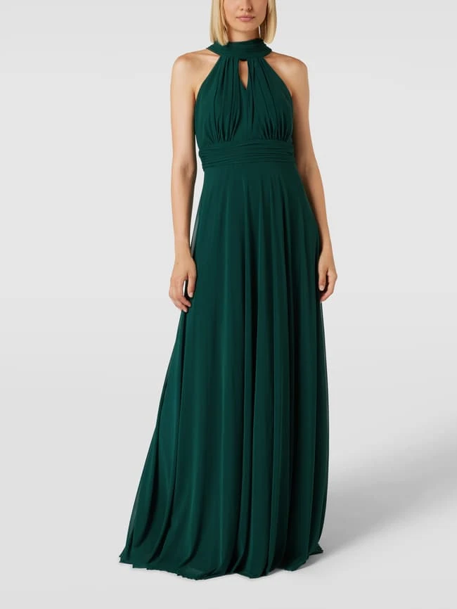 TROYDEN COLLECTION Abendkleid In Maxilänge Mit Taillenpasse - Smaragdgrün 3 TROYDEN COLLECTION Abendkleid In Maxilänge Mit Taillenpasse - Smaragdgrün