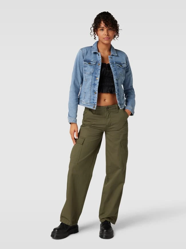 Only Jeansjacke Mit Brusttaschen Modell 'WESTA' - Hellblau 3 Only Jeansjacke Mit Brusttaschen Modell 'WESTA' - Hellblau