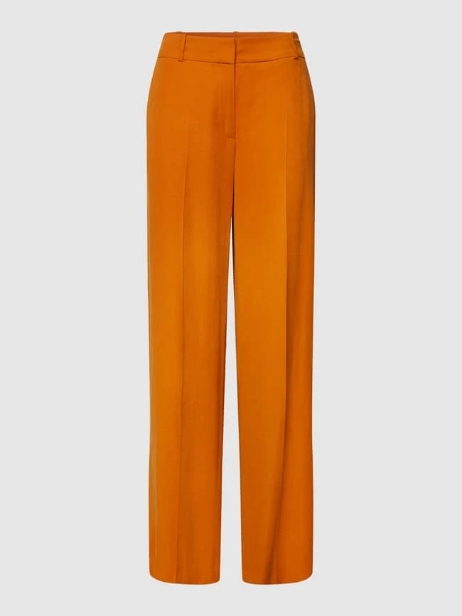 Jake*s Collection Anzughose Mit Haken- Und Reißverschluss - Orange 4 Jake*s Collection Anzughose Mit Haken- Und Reißverschluss - Orange – Bild 2