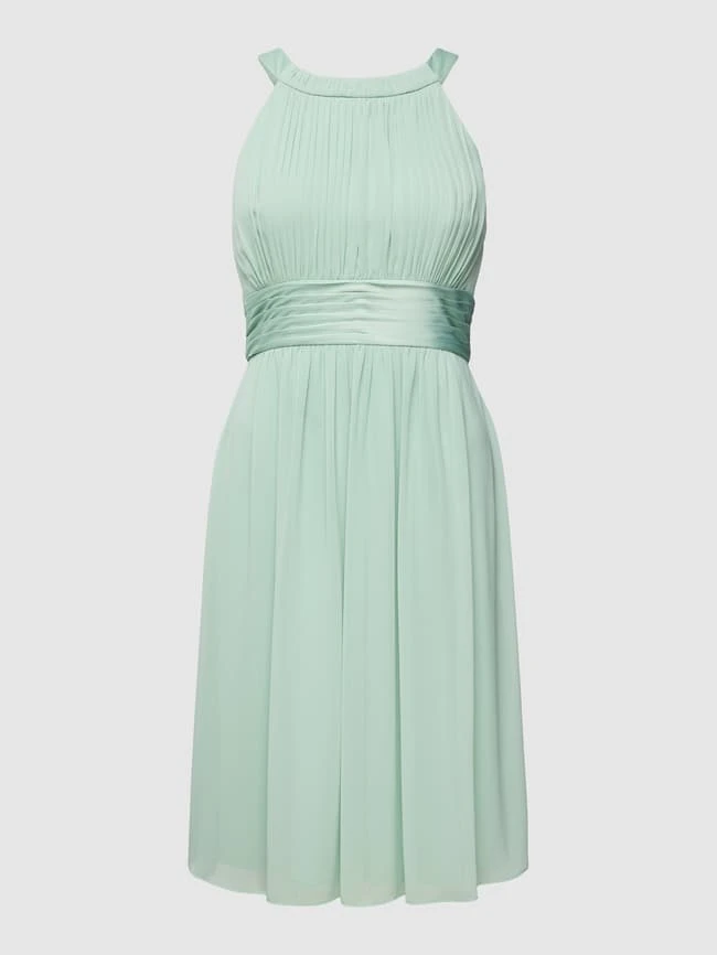 Jake*s Cocktail Cocktailkleid Mit Plisseefalten - Hellgrün Meliert 4 Jake*s Cocktail Cocktailkleid Mit Plisseefalten - Hellgrün Meliert – Bild 2