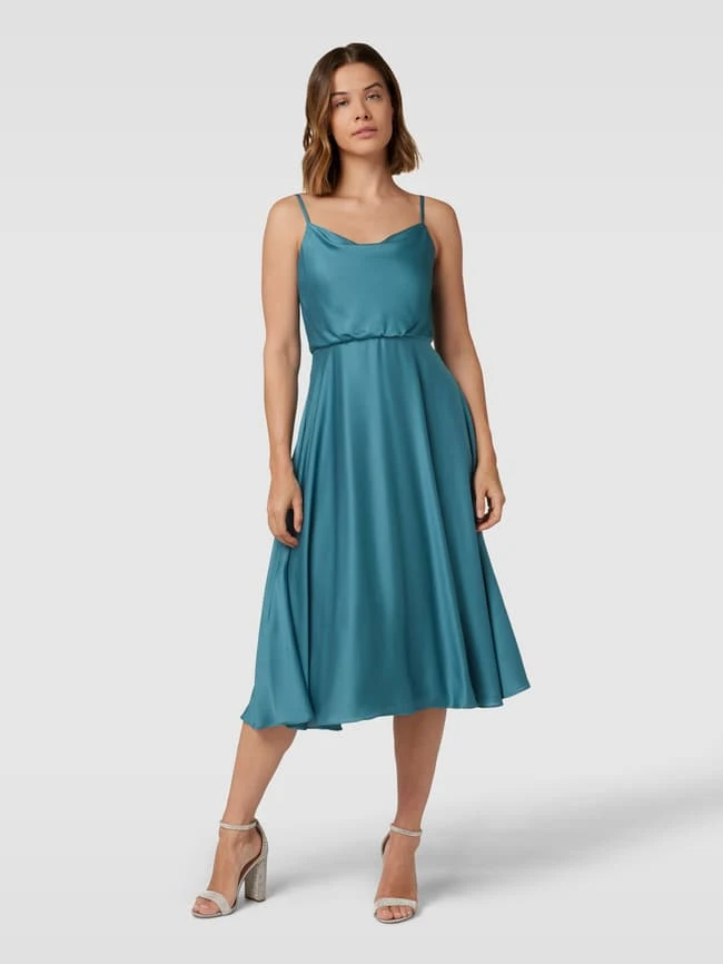 Jake*s Cocktail Cocktailkleid Mit Reißverschluss - Smaragdgrün Meliert 3 Jake*s Cocktail Cocktailkleid Mit Reißverschluss - Smaragdgrün Meliert