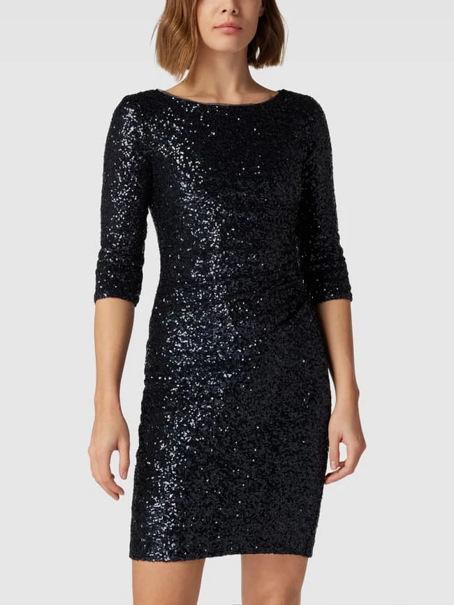 Paradi Cocktailkleid Mit Paillettenbesatz - Dunkelblau 6 Paradi Cocktailkleid Mit Paillettenbesatz - Dunkelblau – Bild 4