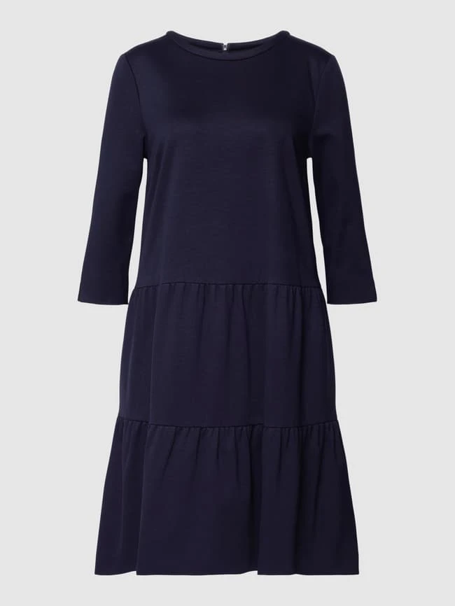 Marc Cain Minikleid Mit Nahtreißverschluss - Marineblau 4 Marc Cain Minikleid Mit Nahtreißverschluss - Marineblau – Bild 2