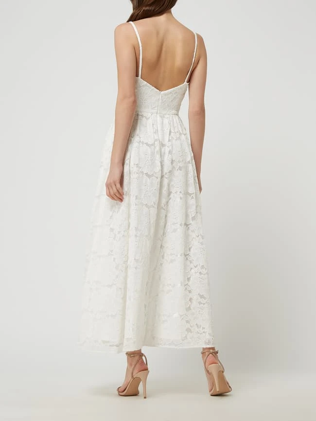 Swing Brautkleid Aus Floraler Spitze - Offwhite 6 Swing Brautkleid Aus Floraler Spitze - Offwhite – Bild 4